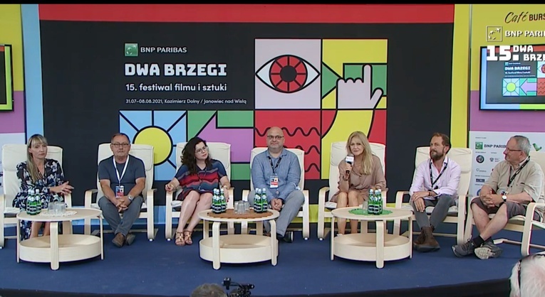 Konferencja prasowa na rozpoczęcie festiwalu.