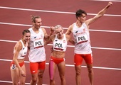 Złoto dla polskiej sztafety mieszanej 4x400m w Tokio