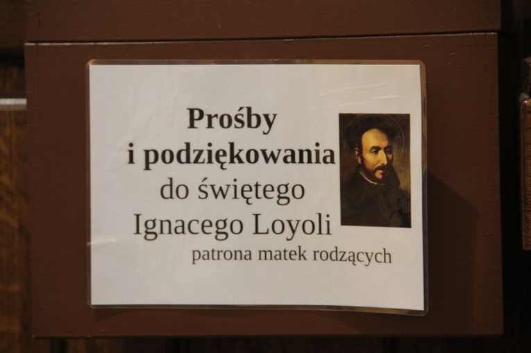 Poświęcenie obrazu św. Ignacego w parafii "kolejowej"