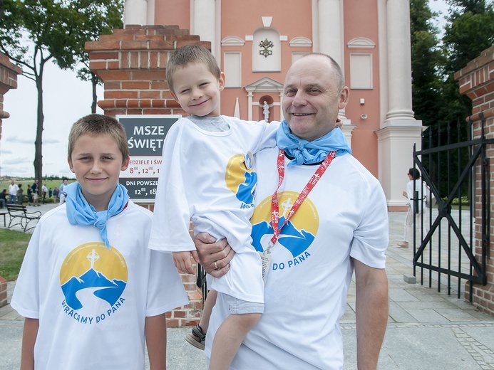 Start pielgrzymki na Jasną Górę, cz. 1