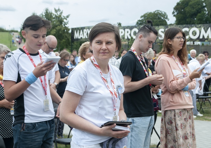 Start pielgrzymki na Jasną Górę, cz. 1