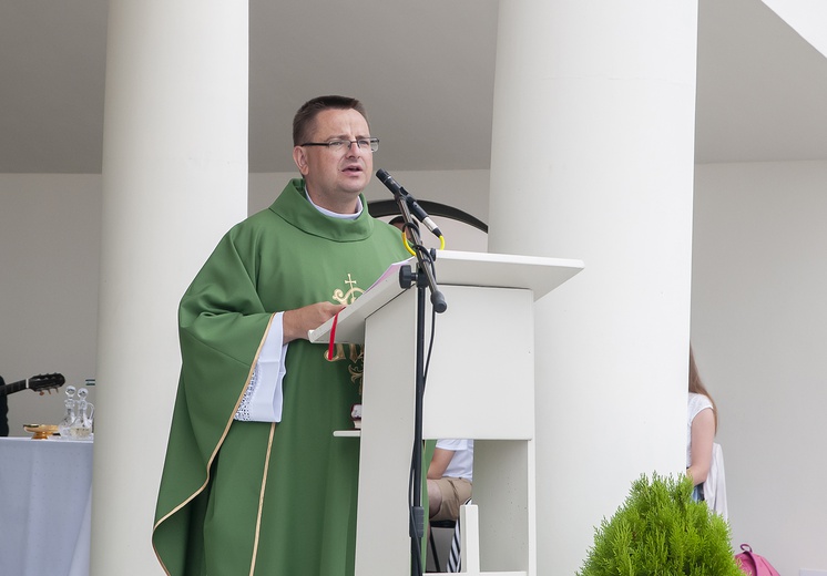 Start pielgrzymki na Jasną Górę, cz. 1