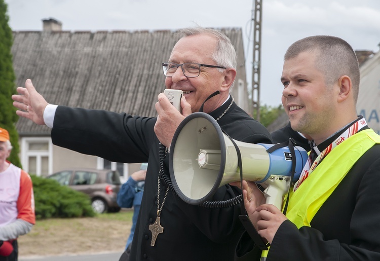 Start pielgrzymki na Jasną Górę, cz. 2