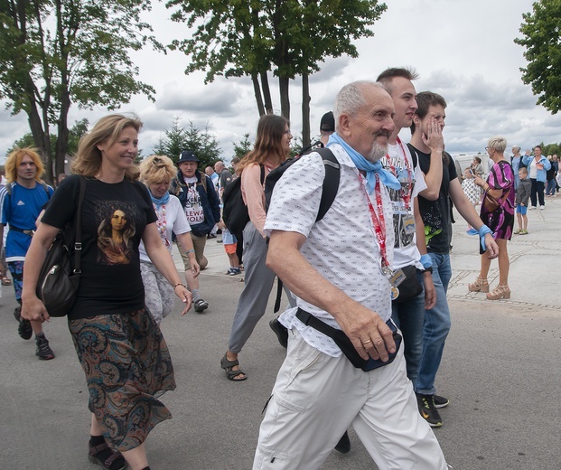 Start pielgrzymki na Jasną Górę, cz. 2