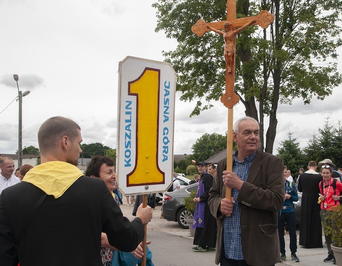 Start pielgrzymki na Jasną Górę, cz. 2