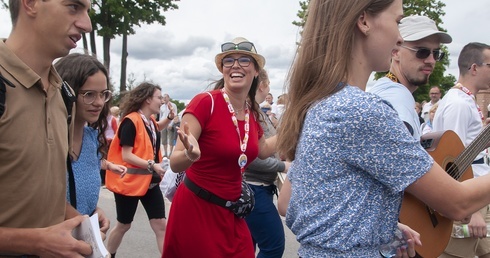 Start pielgrzymki na Jasną Górę, cz. 2