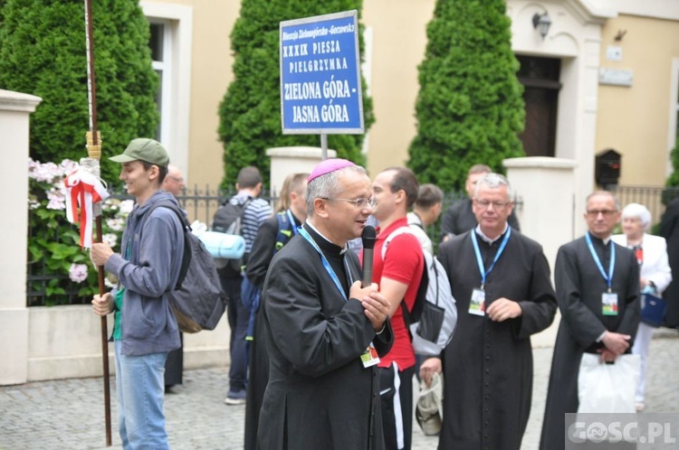 Pielgrzymi z Zielonej Góry już w drodze