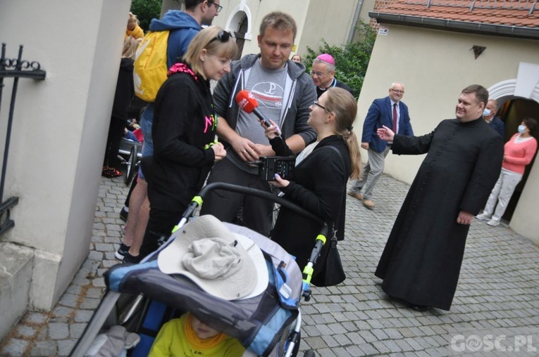 Pielgrzymi z Zielonej Góry już w drodze