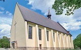 Kościół parafialny we Wrzawach.