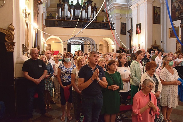 Mimo pandemii zarówno 1, jak i 2 sierpnia w sanktuarium nie zabrakło wiernych.