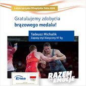 #RazemPoEmocje - Co za dzień! Tadeusz Michalik z brązowym medalem w zapasach