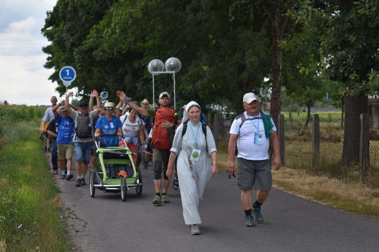 XVIII PPDŚ na Jasną Górę - dzień 3 - Jegłowa-Gracze