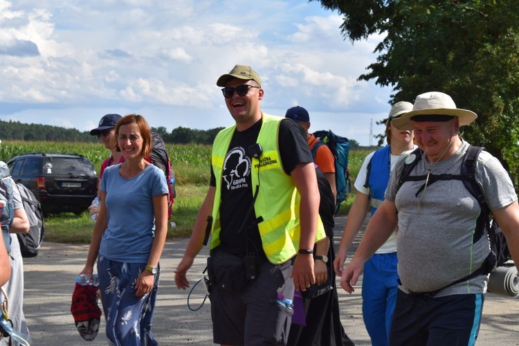 XVIII PPDŚ na Jasną Górę - dzień 3 - Jegłowa-Gracze