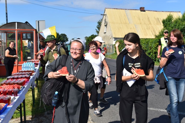 XVIII PPDŚ na Jasną Górę - dzień 3 - Jegłowa-Gracze