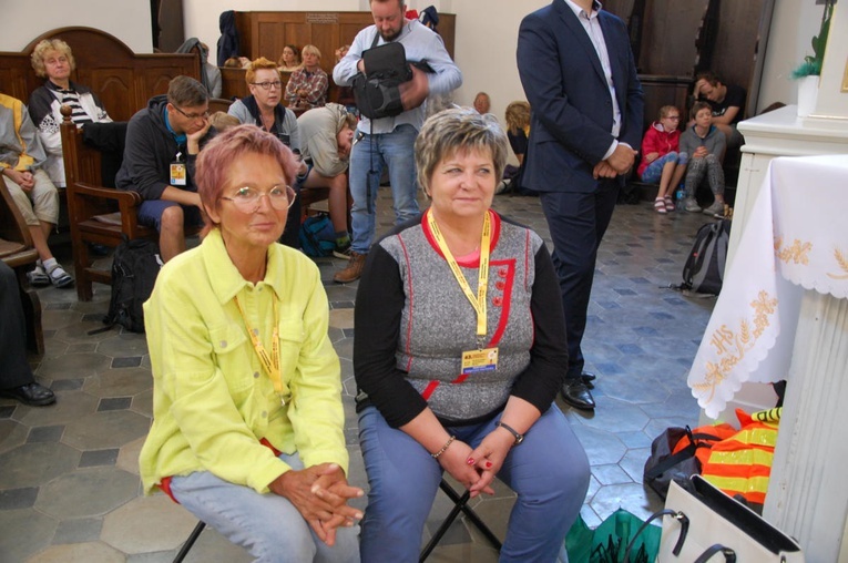 Chrzest na pielgrzymce