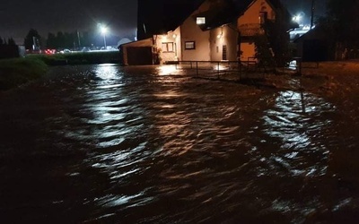 Podtopienia w Krakowie i okolicy