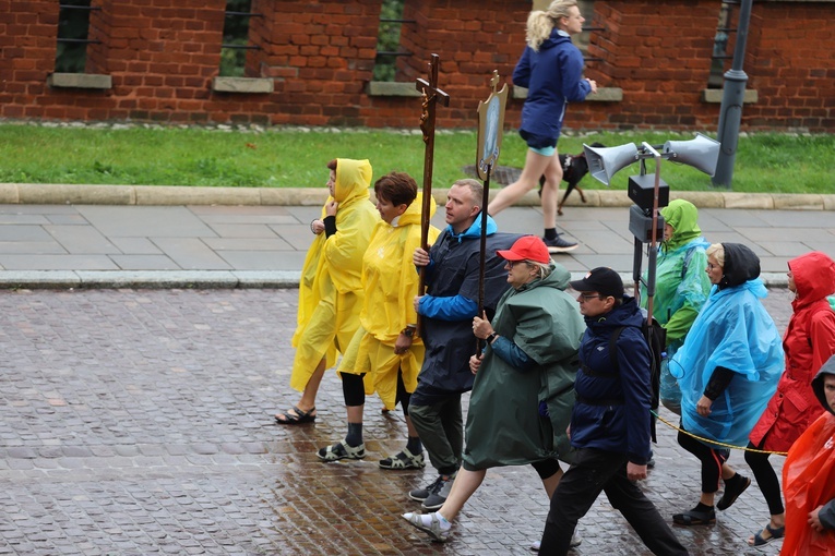 Wyjście 41. Pieszej Pielgrzymki Krakowskiej z Wawelu na Jasną Górę