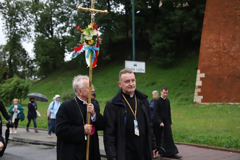 Wyjście 41. Pieszej Pielgrzymki Krakowskiej z Wawelu na Jasną Górę