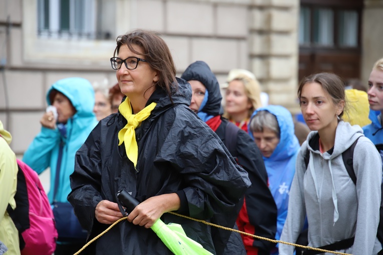 Wyjście 41. Pieszej Pielgrzymki Krakowskiej z Wawelu na Jasną Górę