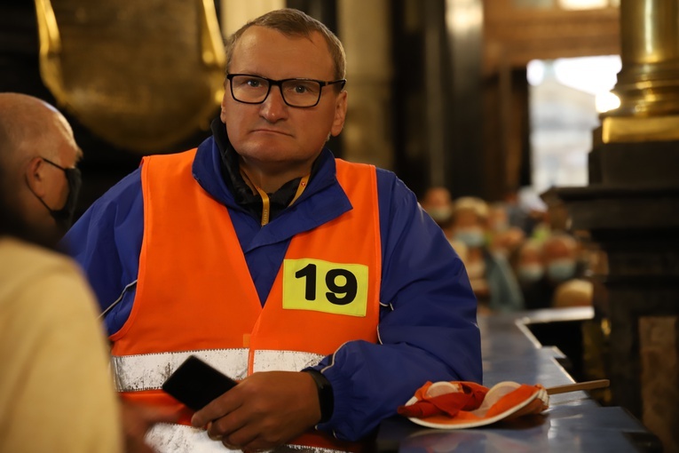 Wyjście 41. Pieszej Pielgrzymki Krakowskiej z Wawelu na Jasną Górę