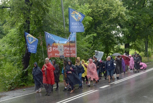 Wyjście pielgrzymki z Radomia na Jasną Górę