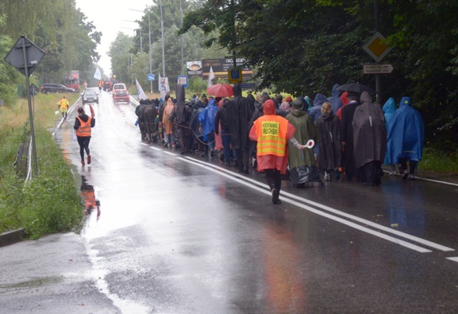 Wyjście pielgrzymki z Radomia na Jasną Górę