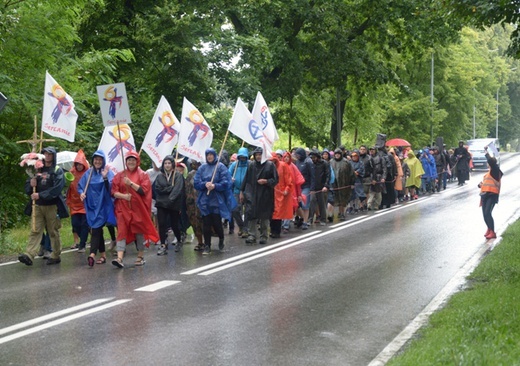 Wyjście pielgrzymki z Radomia na Jasną Górę