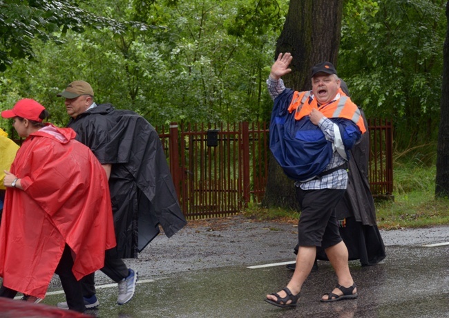 Wyjście pielgrzymki z Radomia na Jasną Górę