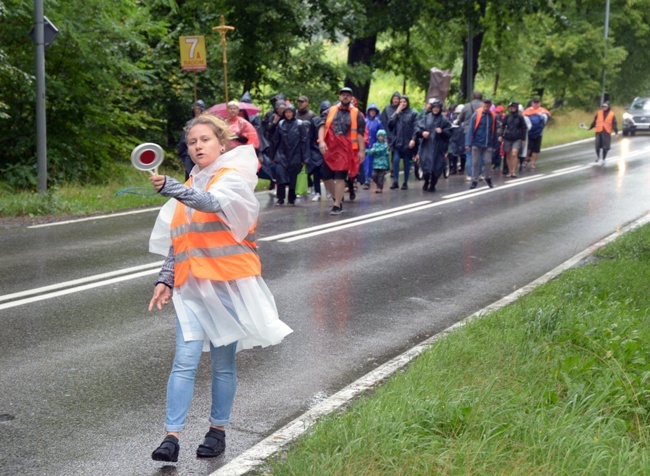 Wyjście pielgrzymki z Radomia na Jasną Górę