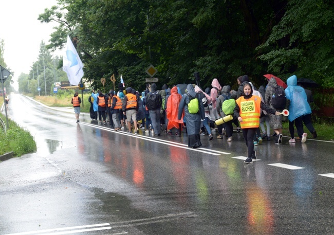 Wyjście pielgrzymki z Radomia na Jasną Górę