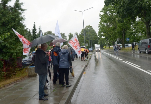 Wyjście pielgrzymki z Radomia na Jasną Górę