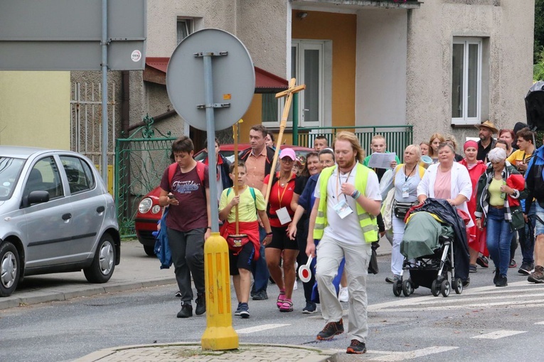 Pielgrzymi ze Skawiny w Liszkach 2021