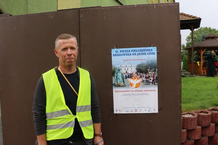 Pielgrzymi ze Skawiny w Liszkach 2021