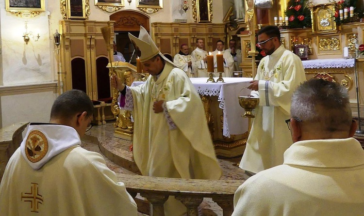 30. Piesza Pielgrzymka Diecezji Bielsko-Żywieckiej na Jasną Górę - Msza św. w Hałcnowie