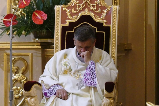 30. Piesza Pielgrzymka Diecezji Bielsko-Żywieckiej na Jasną Górę - Msza św. w Hałcnowie