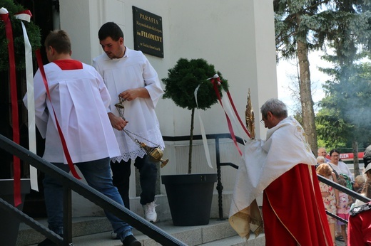 Odpust w sanktuarium św. Filomeny w Gniechowicach 2021