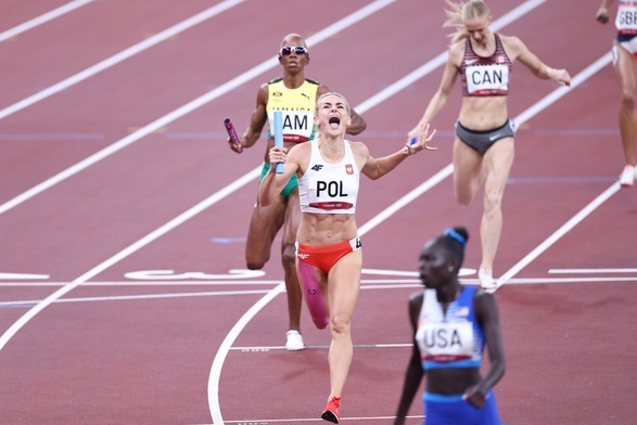 Srebrny medal polskiej kobiecej sztafety 4x400 m!