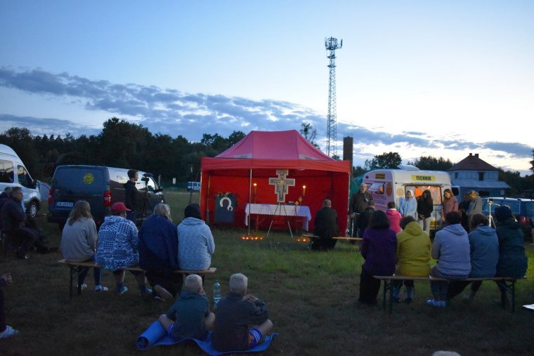 XVIII PPDŚ na Jasną Górę - dzień 6 - Laskowice-Łomnica