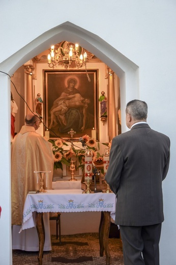 Czarny Potok. Msza przy kapliczce w Jastrzębiu