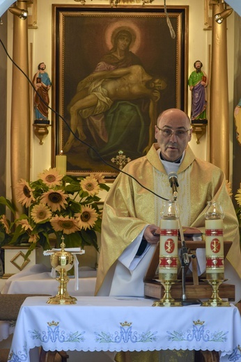 Czarny Potok. Msza przy kapliczce w Jastrzębiu