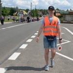 Pielgrzymi ze Skarżyska-Kamiennej w drodze na Jasną Górę