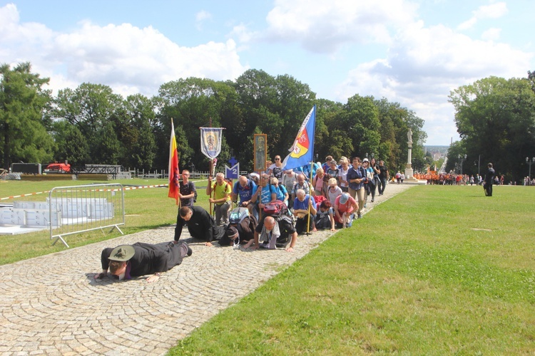 Radość na jasnogórskich Wałach
