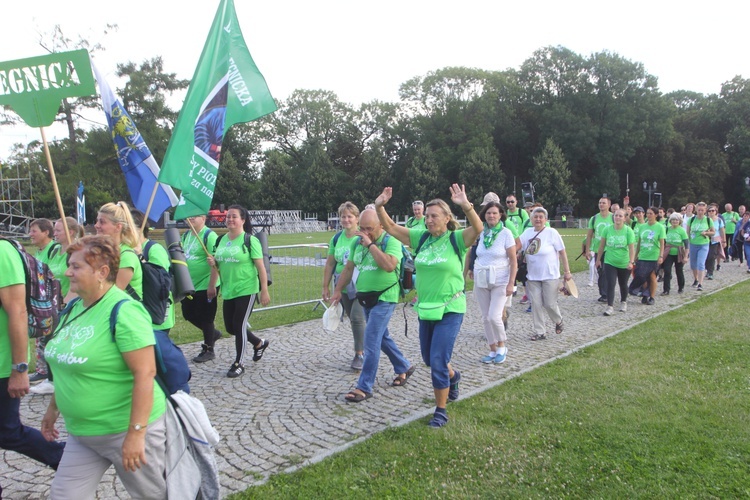 Radość na jasnogórskich Wałach