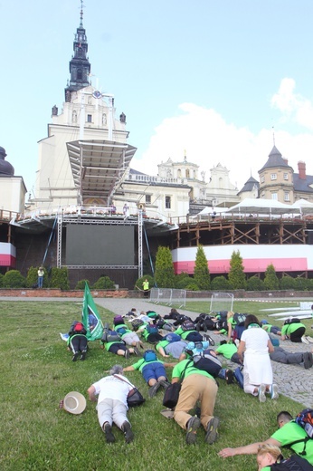 Radość na jasnogórskich Wałach