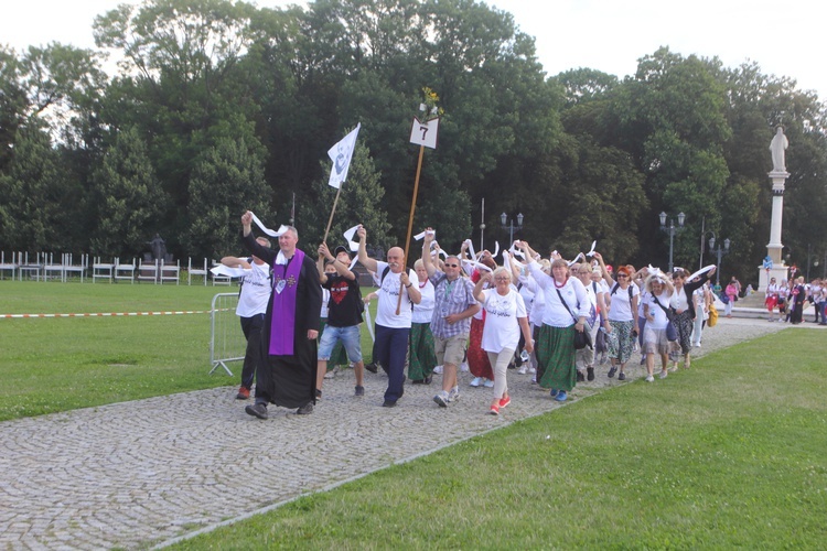 Radość na jasnogórskich Wałach