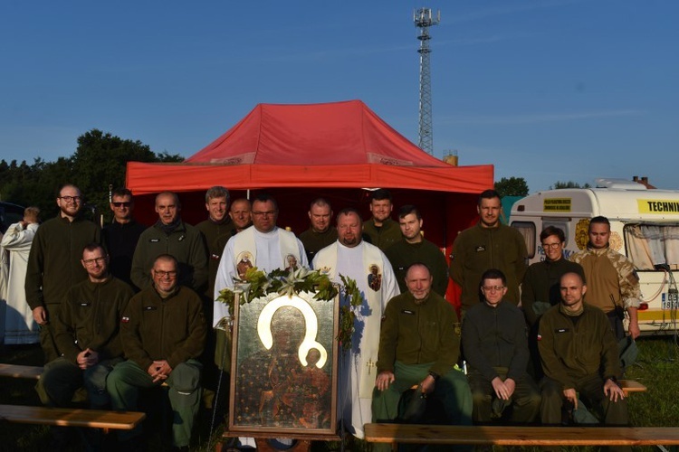 XVIII PPDŚ na Jasną Górę - dzień 7 - Łomnica-Cisie