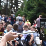 Msza św. na Polanie Rusnakowej pod Turbaczem w Gorcach 