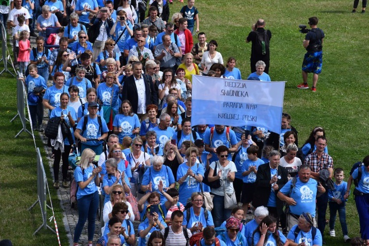 Finał XVIII Pieszej Pielgrzymki Diecezji Świdnickiej na Jasną Górę