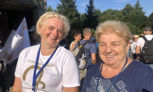 Siostry Małgorzaty z biura pielgrzymkowego...