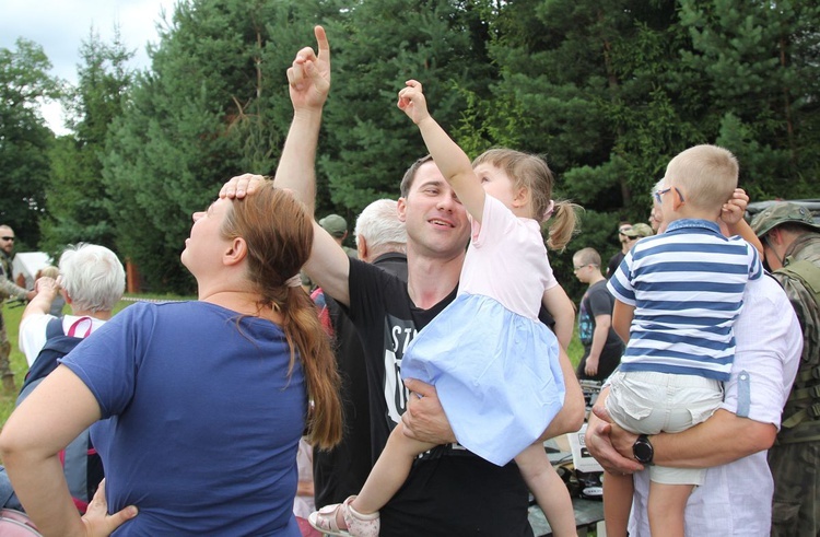Całe rodziny świętowały wspólnie w Rychwałdzie.